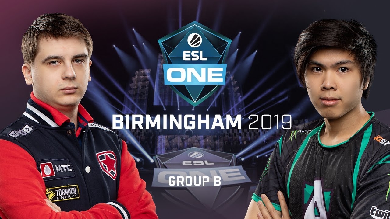 Dota2 - Alliance vs. Gambit Esports - Game 1 - Group B - ESL One Birmingham 2019