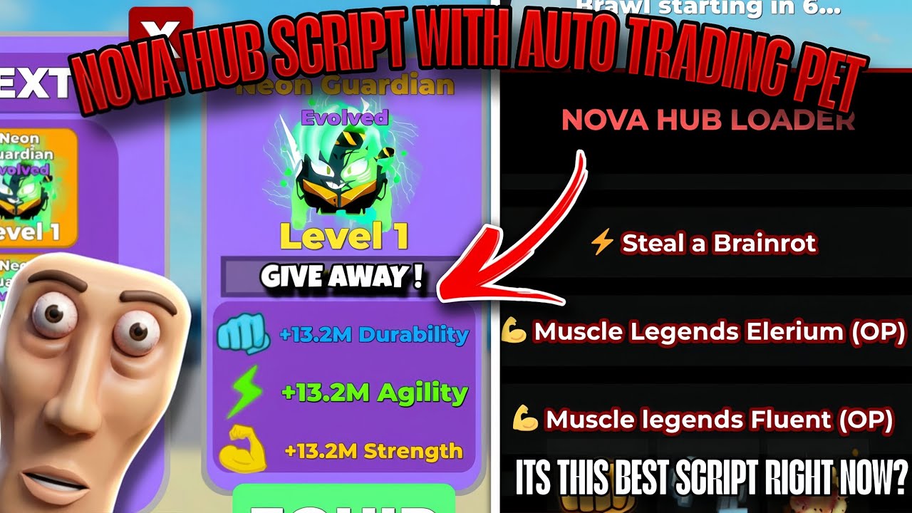 Бесплатный скрипт для автоматической торговли + мощный скрипт для Muscle Legends (работает до 202...