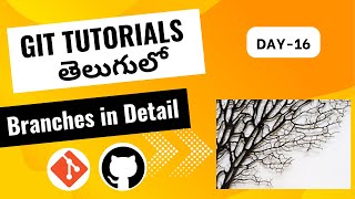 Git branches | Git branches in telugu | Git branch Git tutorials in Telugu| github#git#csworldtelugu