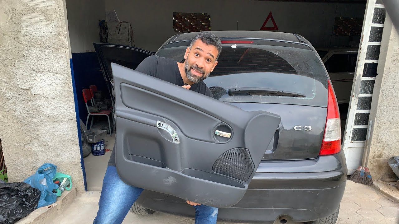 COMO RETIRAR O FORRO DE PORTA DO Citröen C3