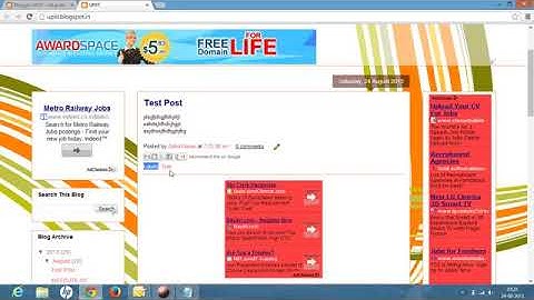 How to Create a Dynamic Page in Blogger New Interface?