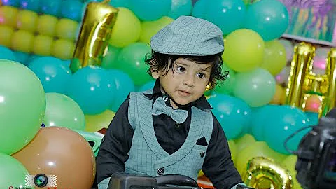 KRISHIV'S FIRST BIRTHDAY CELEBRATION | BABY BOY |CINEMATIC VEDIO |JUNGLE THEME