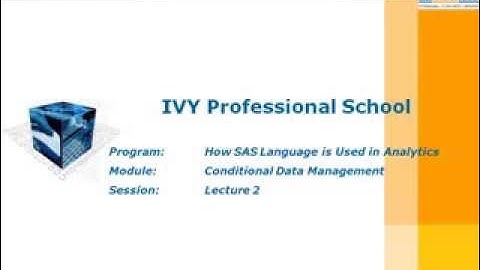 Analytics Webinar-Conditional modification of data  using SAS®