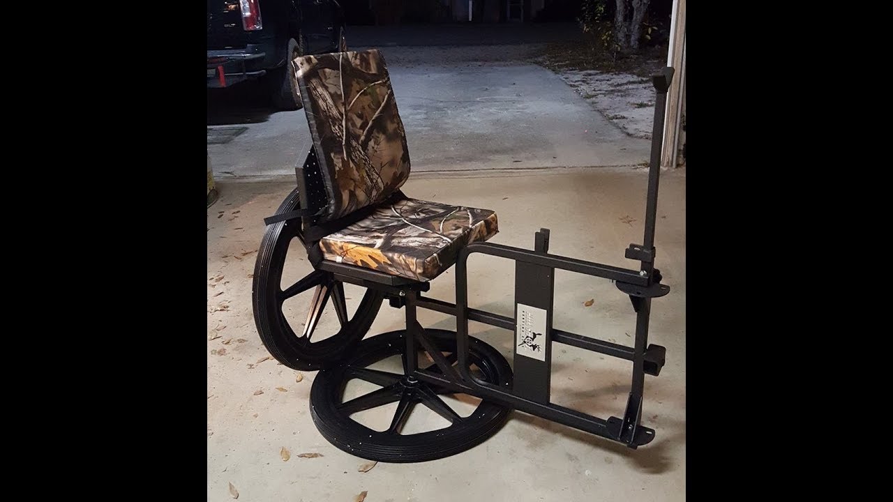 Best Deer Cart 2018 3 In 1 Game Cart Hunting Chair Shooting