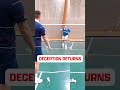 DECEPTION returns in badminton #shorts