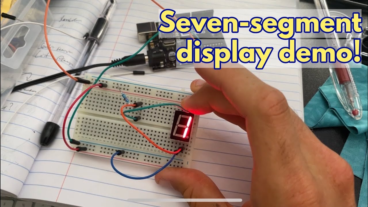 Seven Segment Display Intro - YouTube