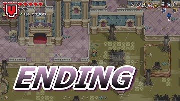 CADENCE OF HYRULE: Dark World, Ganon & Ending // Gameplay walkthrough part 8 (No commentary)