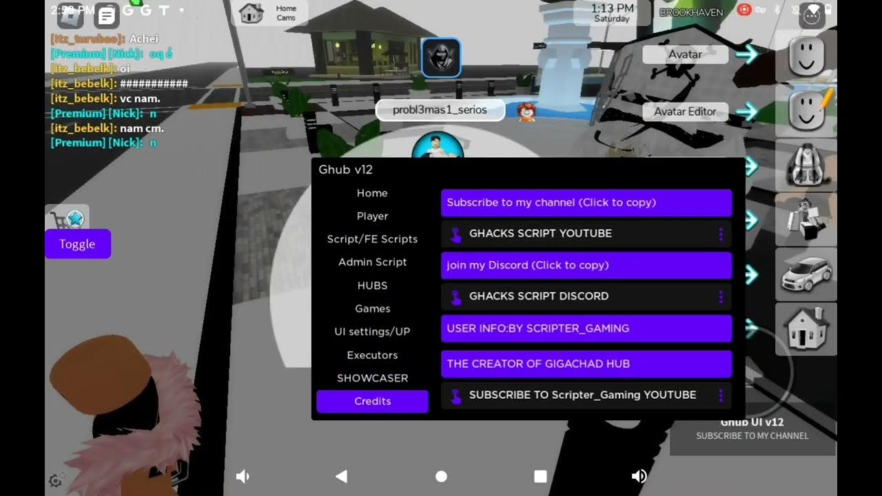 Roblox Fe Script Showcase (Ghub v12) - YouTube