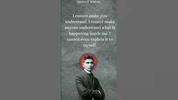 Franz Kafka Quotes To Change The Way You Think. #quotes #favouritequotes