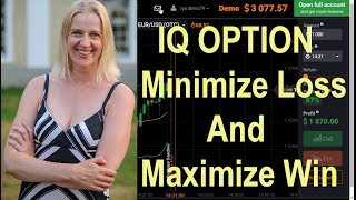 IQ Option Demo - minimize losses and maximize wins by each trading amount