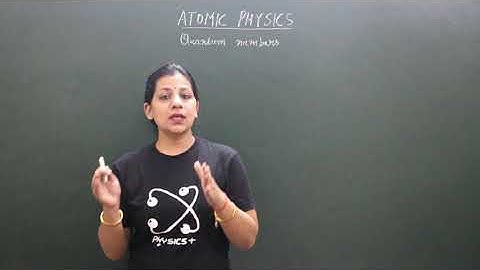 Quantum  numbers /Atomic Physics ( Lec 13)
