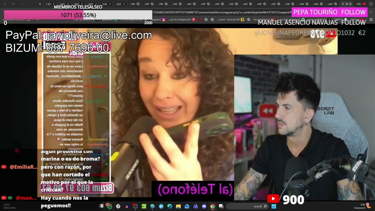 PILAR VIDAL DESPRECIA SIN PIEDAD A MARINA ESNAL Y JULIAN CONTRERAS