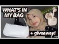 WHAT'S IN MY BAG + SUDIO GIVEAWAY | Sudio NIO in Sand Review