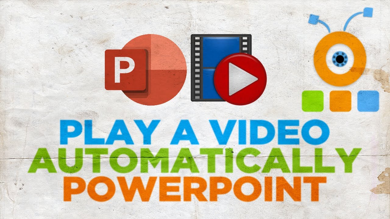 how to play video in powerpoint during presentation