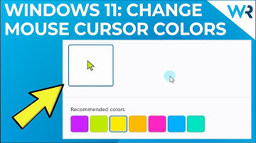 How to change the mouse cursor’s color in Windows 11