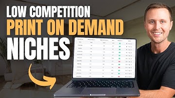 How to Find Low Competition Print On Demand Niches (2024)