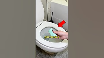 Her Toilet Cleans Itself Every Flush #shorts