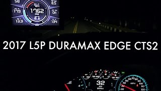 2017 L5P Duramax EDGE CTS2 Monitoring