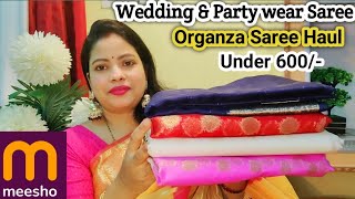 meesho saree haul under 600 ? meesho saree haul ? meesho wedding & party wear saree haul ? meesho