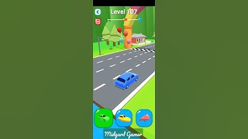 Shape Shifting 🚗🚁🚲 || All Levels Full Gameplay Walkthrough IOS, Android || Level 107 || #Shorts 🔥🔥🔥