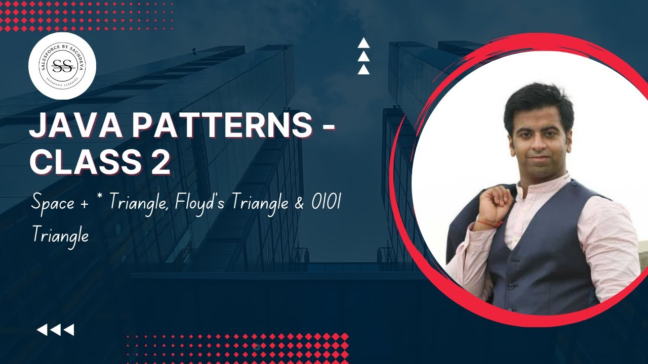 Mastering Java Patterns - Part 2: Space + * Triangle, Floyd's Triangle ...