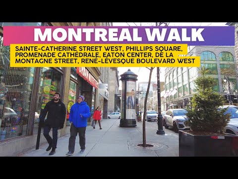 Vídeo: Carrer Sainte-Catherine a Mont-real