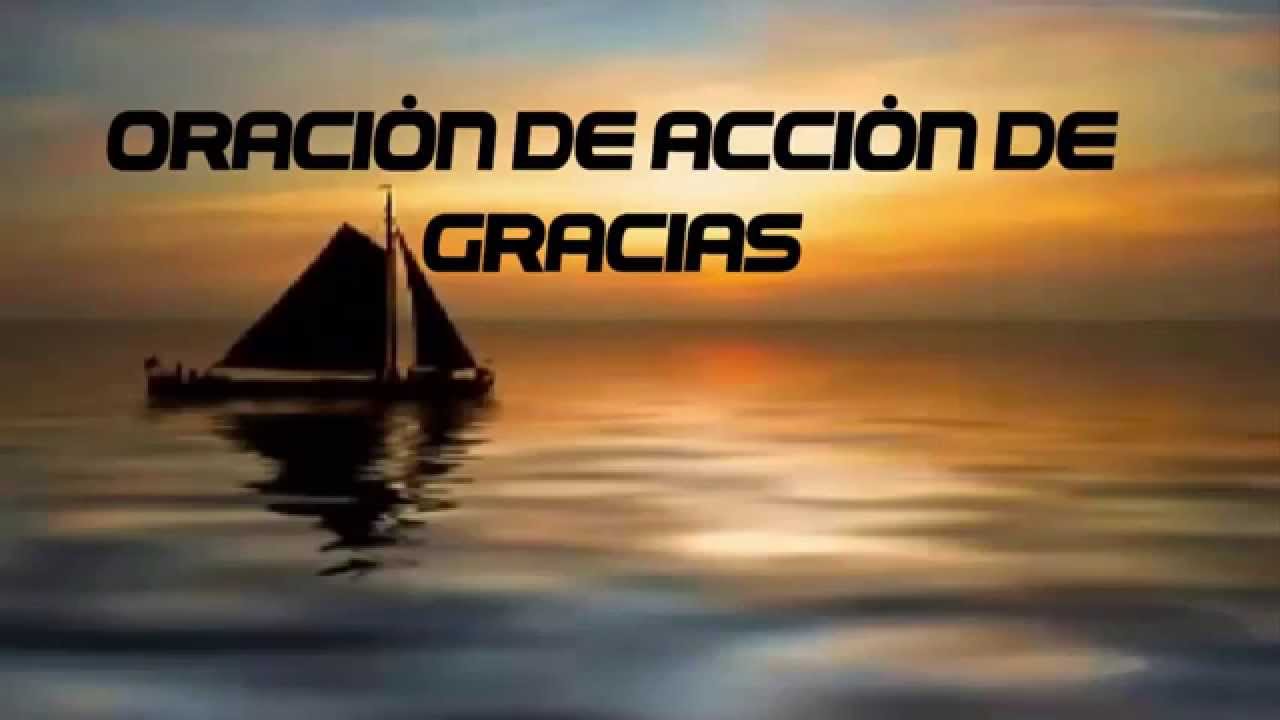 Resultado de imagen para La oración de acción de gracias