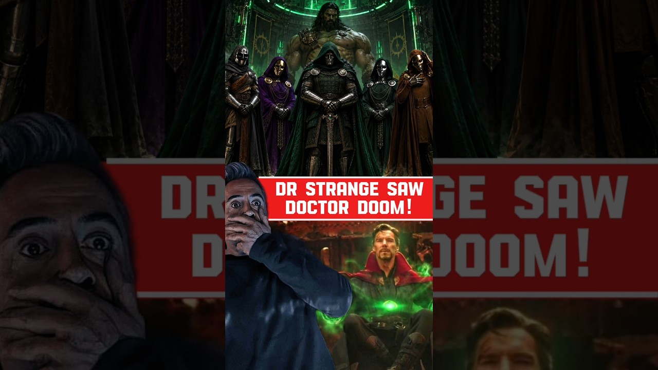 Doctor Strange Knew Tony Will Destroy Multiverse! 🚨#shorts #movie #marvelmovies #drdoom