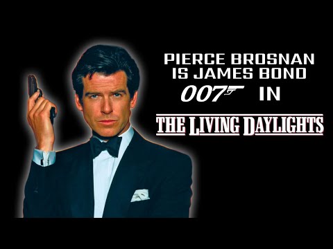 Pierce Brosnan in The Living Daylights - Main title sequence