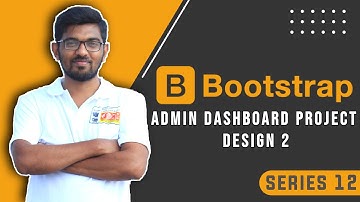 Admin Dashboard Design 2 in Bootstrap for Beginners in Tamil | Web Development | #KalaiSTechiView