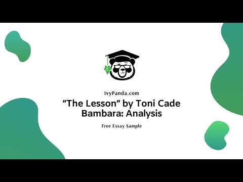 The Lesson By Toni Cade Bambara: Analysis | Free Essay Sample