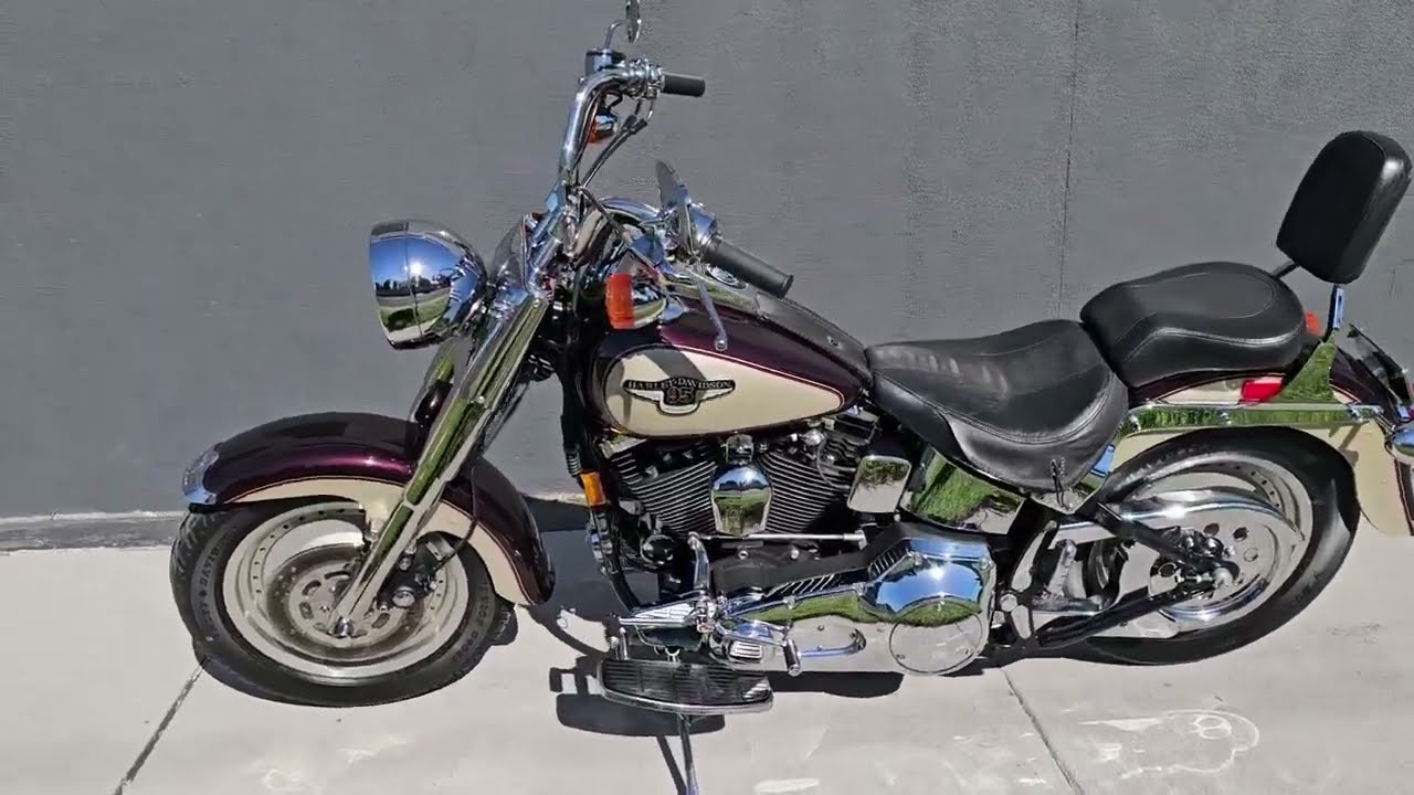 1998 Harley-Davidson FLSTF Fat Boy 95th Anniversary Edition Walk