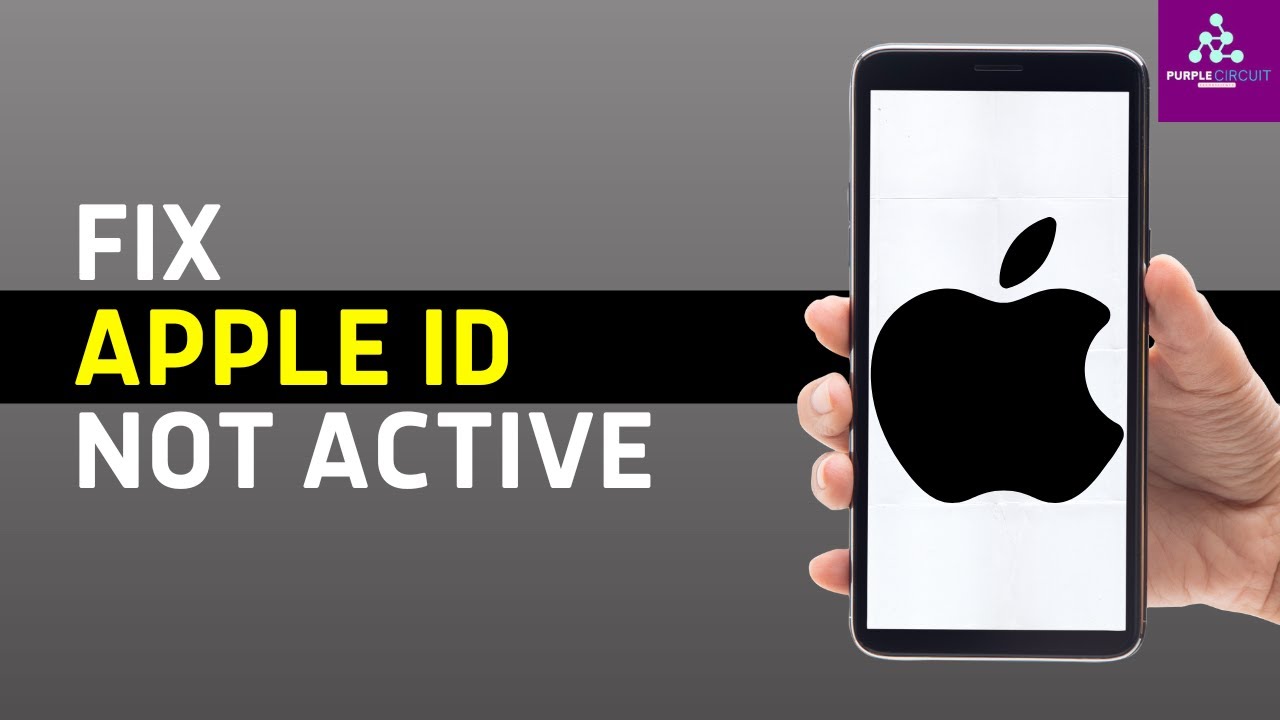 How To Fix This Apple ID is Not Active 2024 | Fix Verification Failed ...