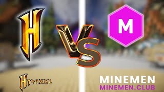 Live PVP Minemen+hypixel!!!!