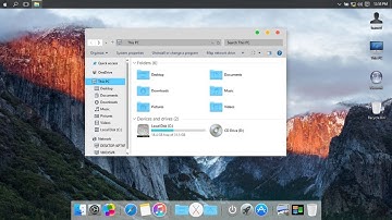 How to install Mac OS Sierrs theme on window 7/8/10 and uninstall perfectly latest 2019