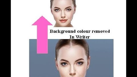 #how to #Remove background from an image in Writer #how to make an image transparent in writer