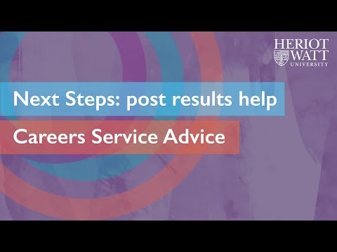 Next Steps - Careers