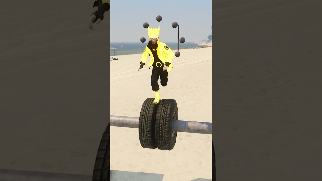 ANIME SUPER HEROES - TREADMILL RUNNING CHALLENGE #shorts #goku