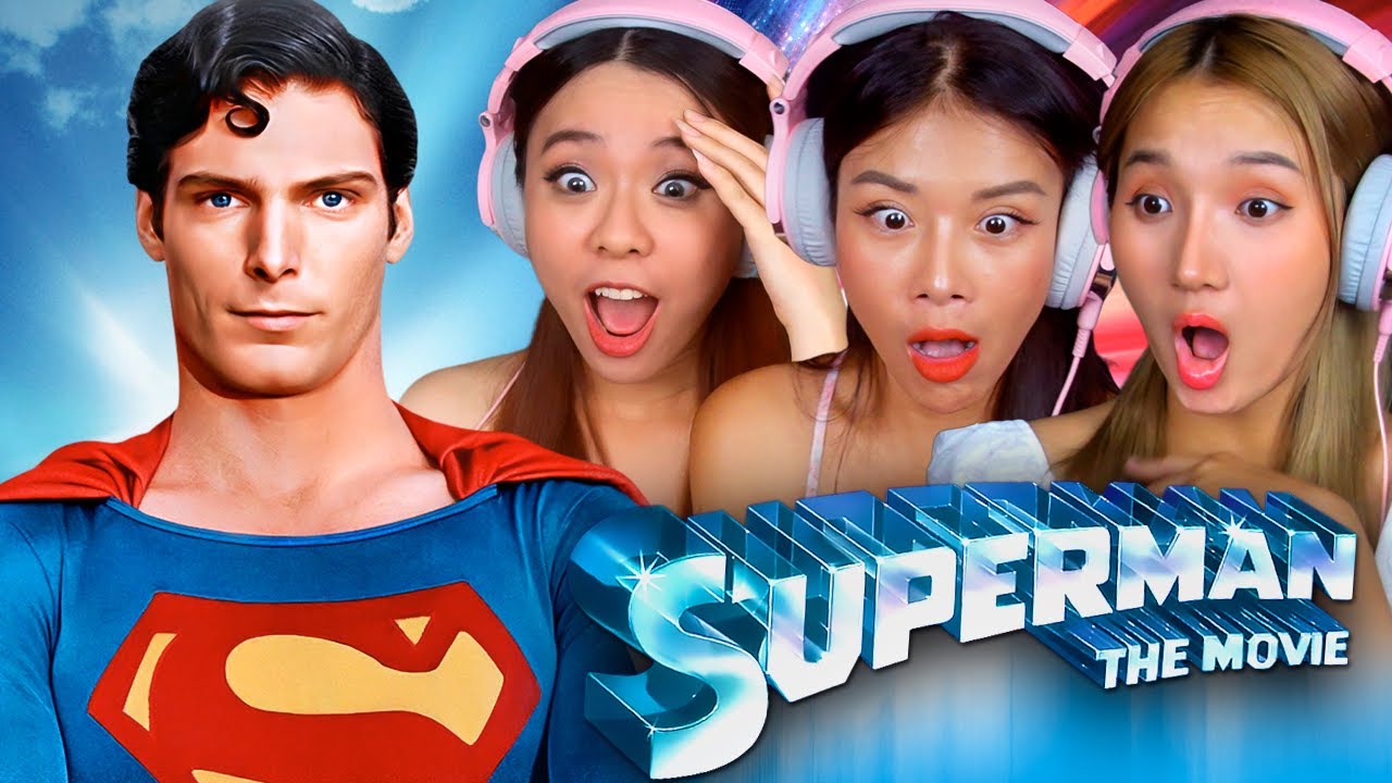 Asian Girls React | Superman | First Time Watch