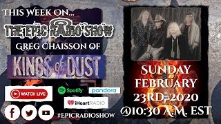 The Epic Radio Show: Episode 121: Special Greg Chaisson