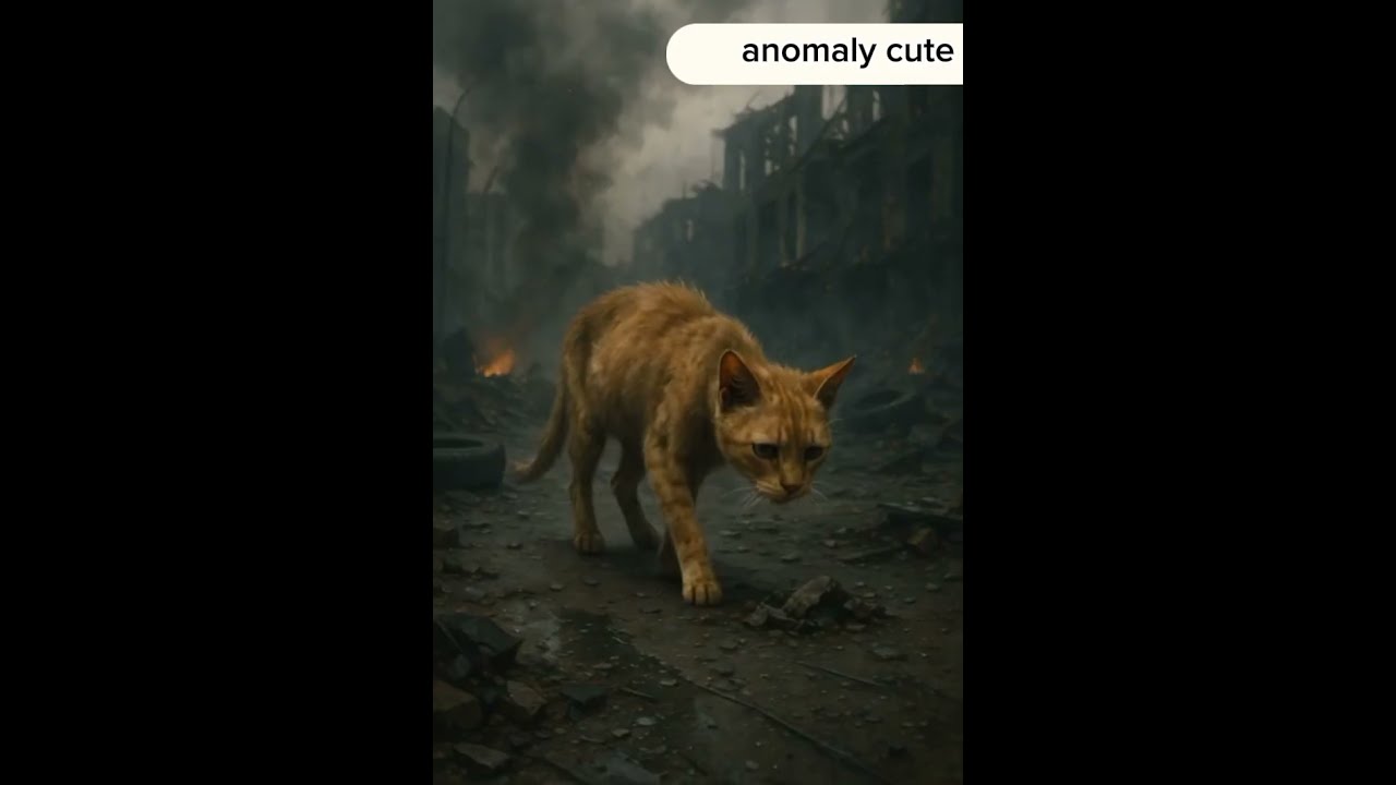  A Cat In The Middle Of War Silent Survivor