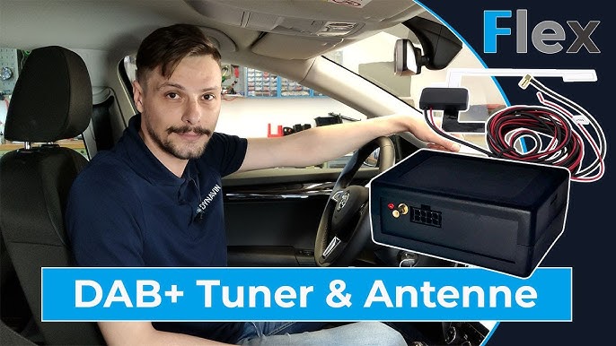 Comment installer une antenne DAB+ à bord de son véhicule ? (Pioneer CAN-DAB-Ant.001)  Toyota Auris 