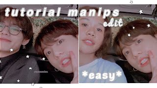 how i edit my pictures with BTS | easy tutorial screenshot 2