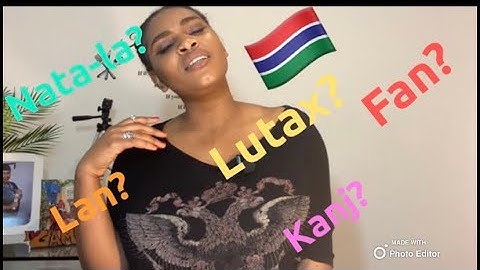 The Wolof series EP12| Learn Wolof With Rene Marcus | one of Gambia’s main languages