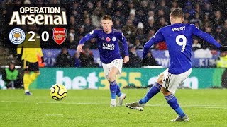 A very bad ebening. | leicester 2-0 arsenal