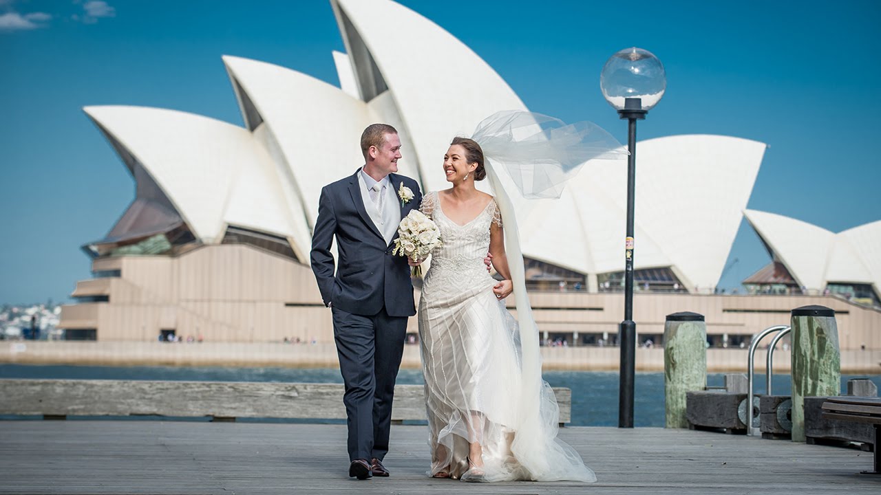 Sydney Wedding Video - Christina & James - Pier One, Sydney Harbour -  YouTube