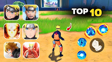 Top 10 Best NARUTO Games for Android & iOS 2025 | Best RPG Games for Android 2025