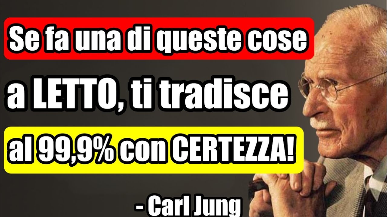 Un uomo infedele lascia sempre questi segnali (Psicologia Maschile) I Carl Jung