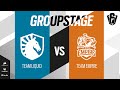 Team Liquid VS Team Empire // SIX INVITATIONAL 2021 – Group stage – Day 1