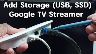 How to Add Storage to Google TV Streamer 4K | Expand Internal Storage for More Apps &amp; Media Easily